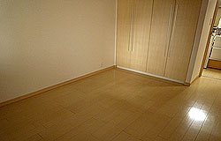 畳納品前　フローリング