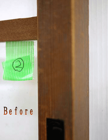 障子枠の洗い 拭き掃除込価格 井上製畳所