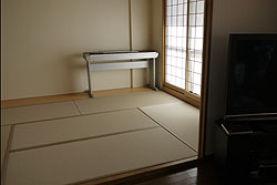 健康畳に表替え
